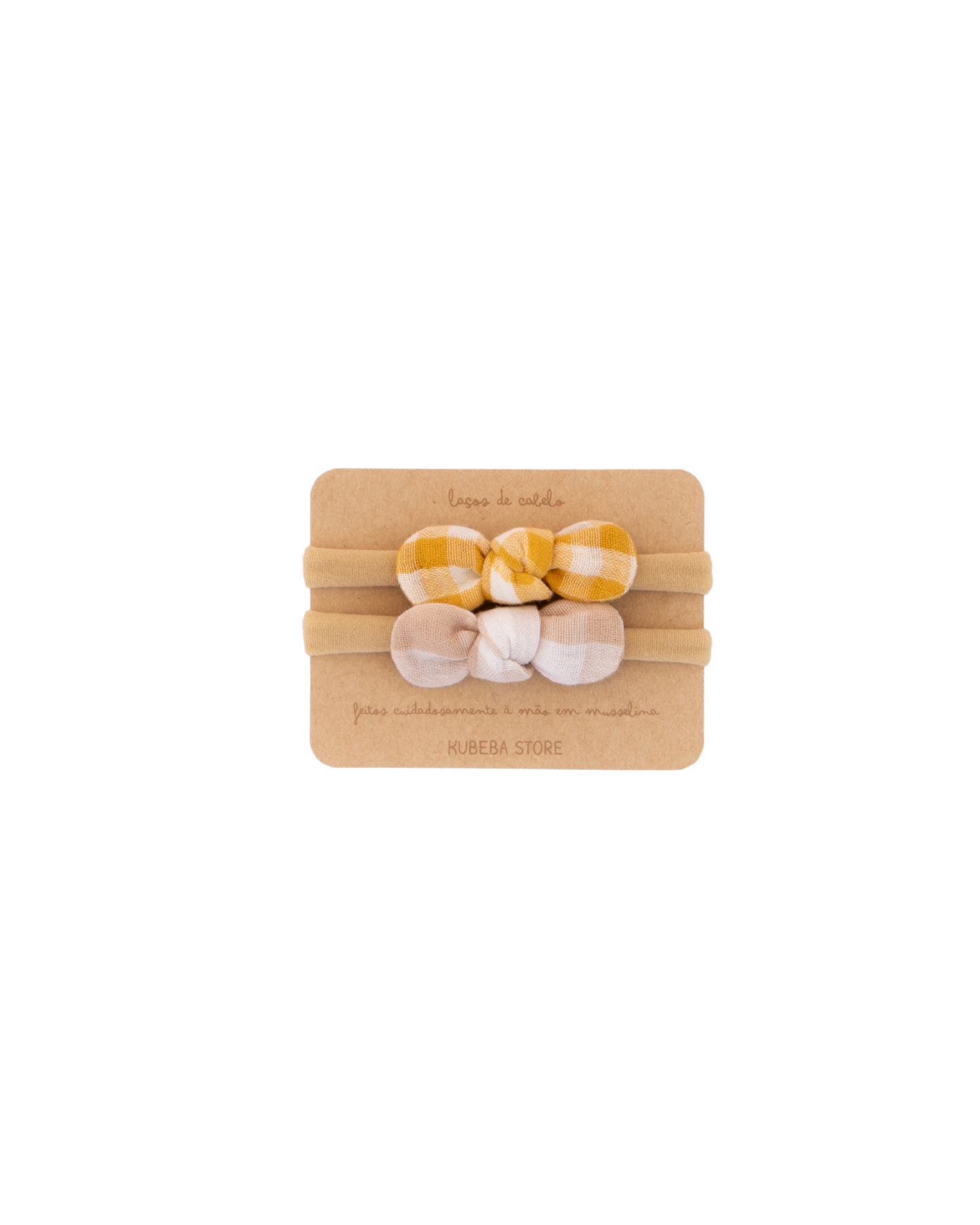 Conjunto 2 lacinhos minis fita