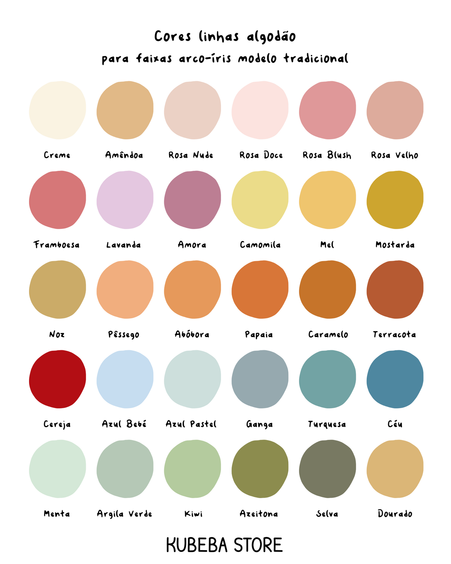 Arco-íris porta-chaves tamanho XXS