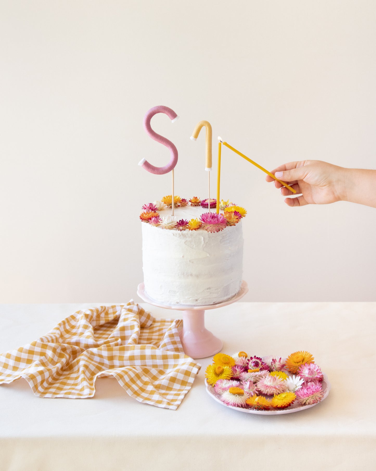 Vela de cera de abelha natural