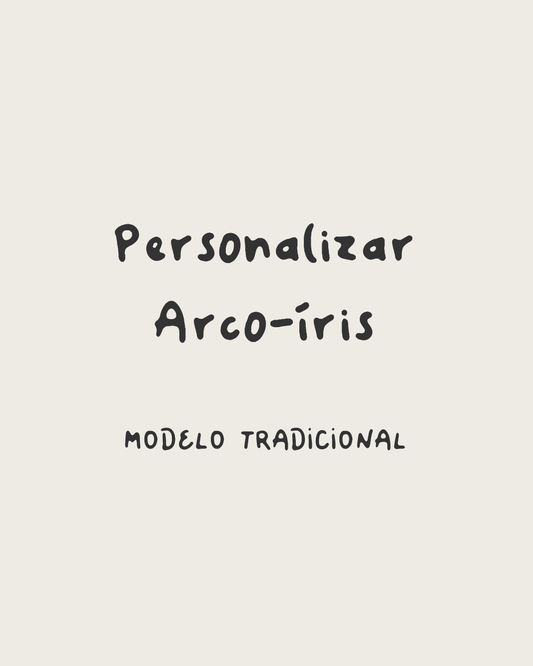 Personalizar arco-íris modelo tradicional