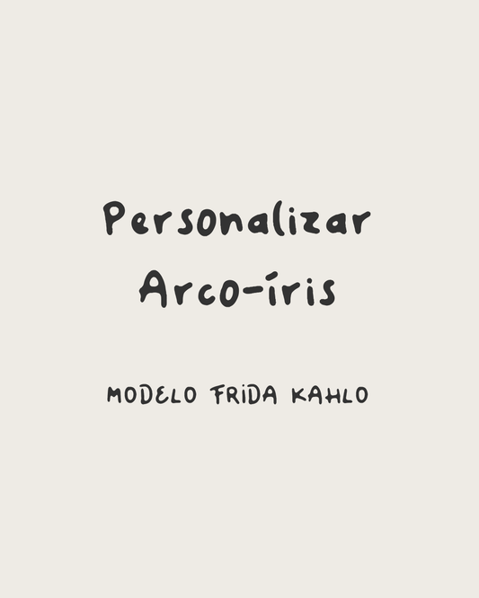 Personalizar arco-íris modelo Frida Kahlo