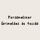 Personalizar grinalda de bandeirolas tecido