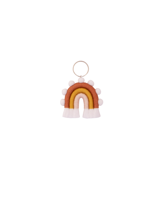 Arco-íris porta-chaves “Bambi” tamanho XXS com pompons