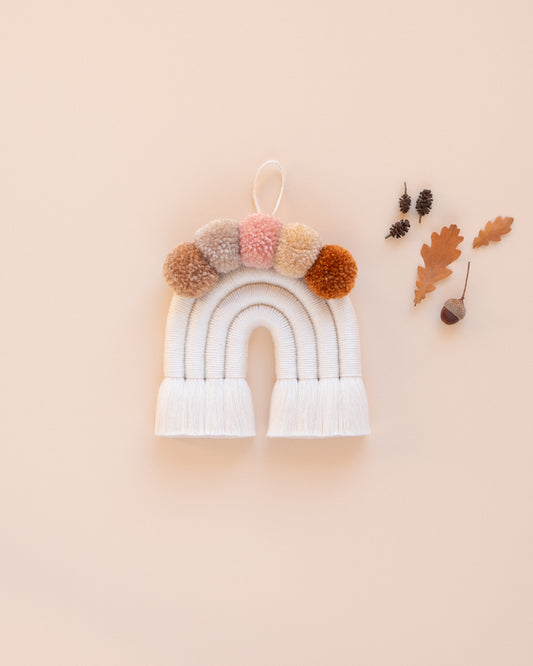 Arco-íris decorativo rosa Frida Kahlo tamanho S