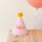 Chapéu de festa com pompom