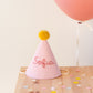 Chapéu de festa em musselina com pompom