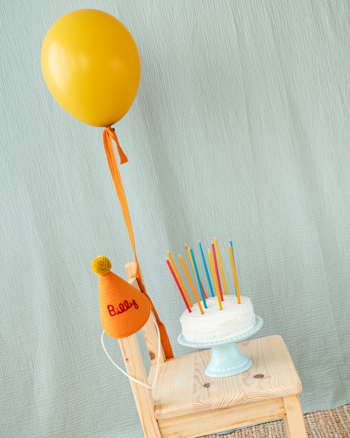 Chapéu de festa com pompom