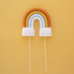 Arco-íris caramelo topper bolo tamanho S