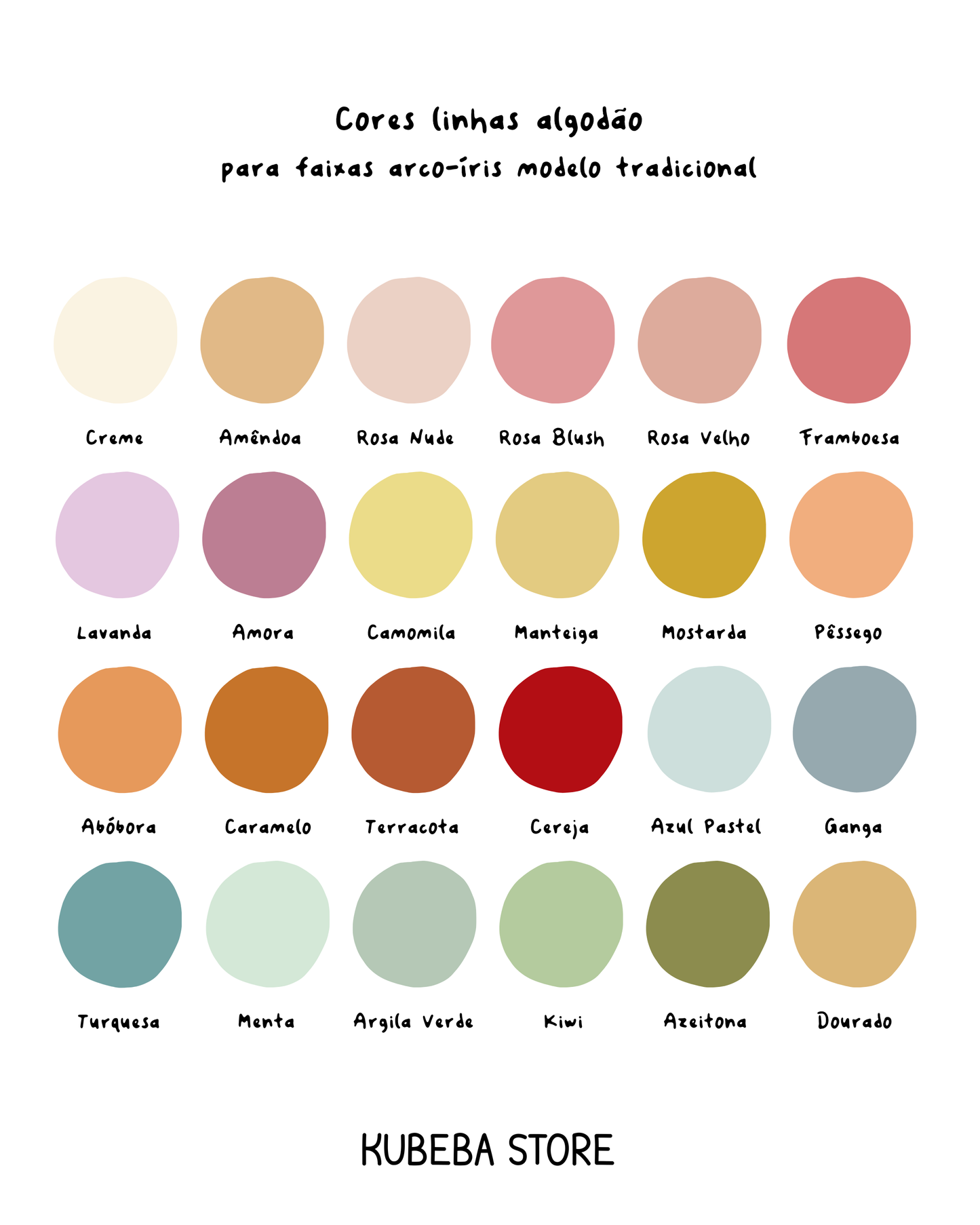 Personalizar arco-íris modelo tradicional