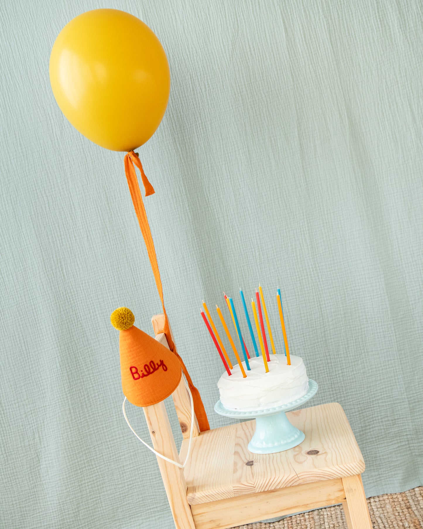 Vela aniversário cera de abelha