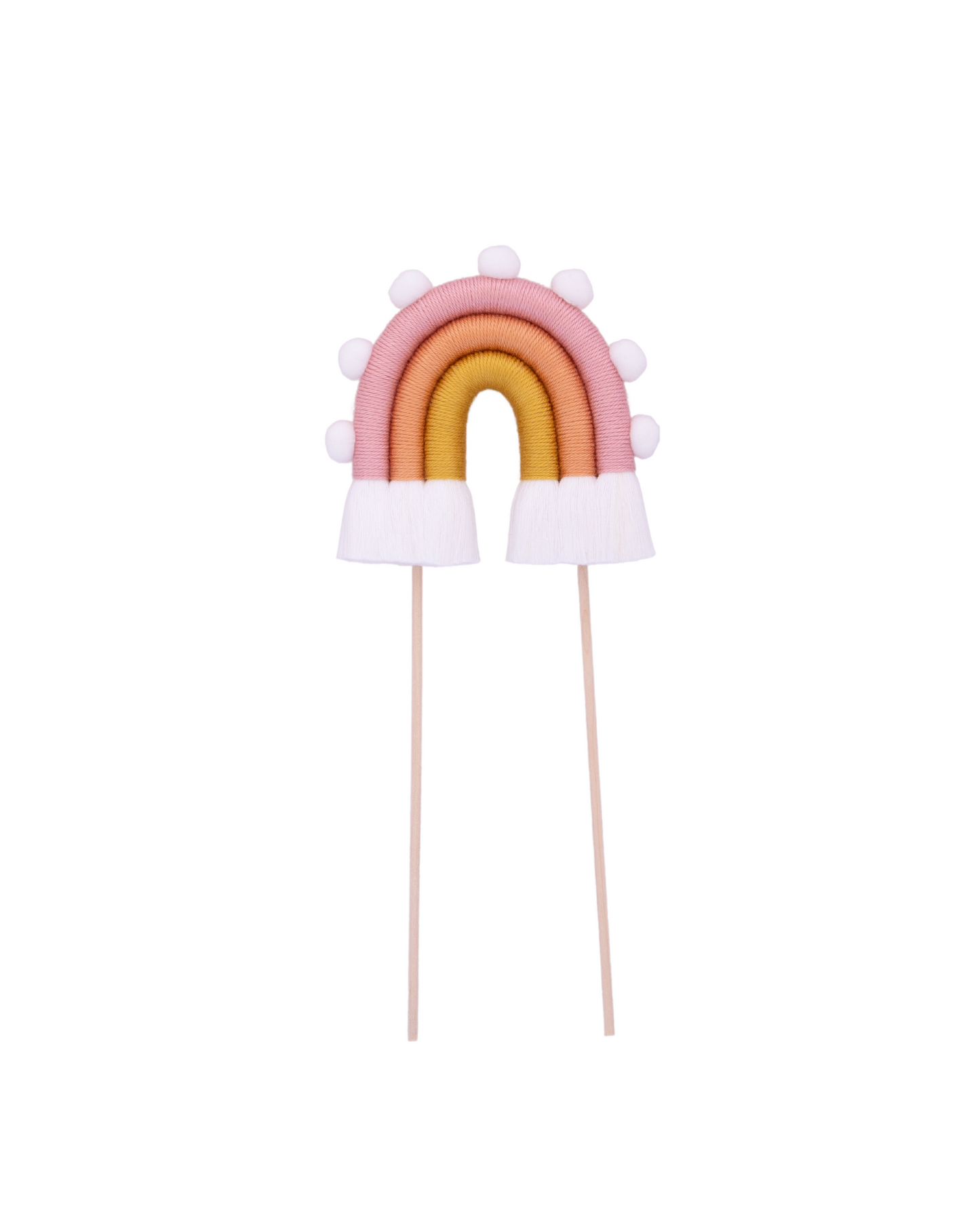 Arco-íris “Flower” tamanho S com pompons