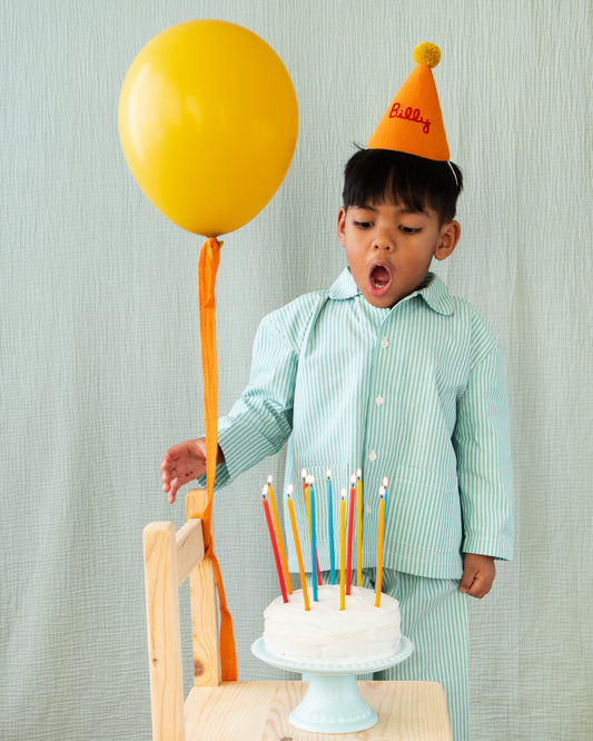 Chapéu de festa com pompom